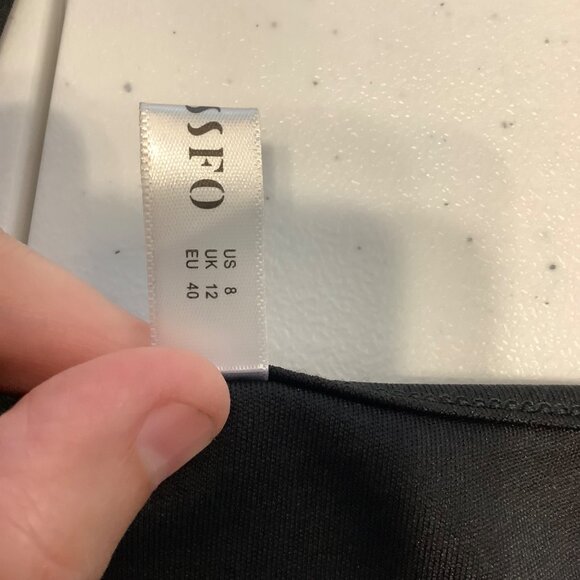 Dressfo Women’s Black Purple Bat Web Goth Dress Corset Lace L Corset Halloween - Picture 8 of 9